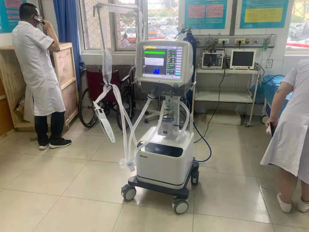 Superstar Med S1100 Portable ICU Machine for Hospital Cheap Price Ventilator