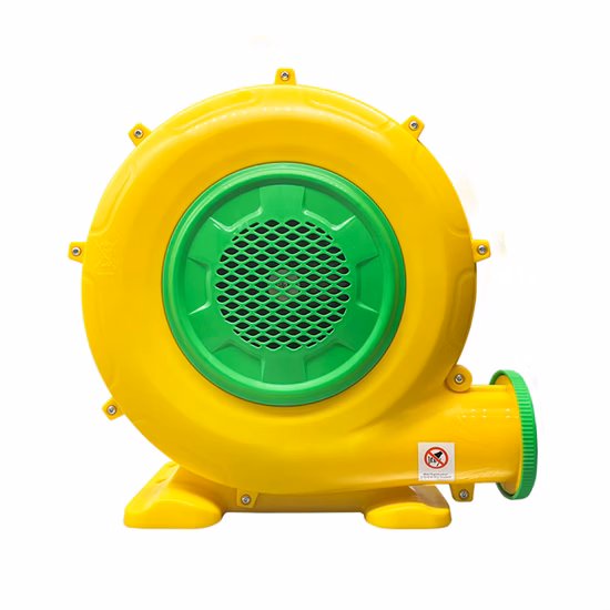 Пластиковый корпус 220 В электрический портативный воздуходувка для надувного замка